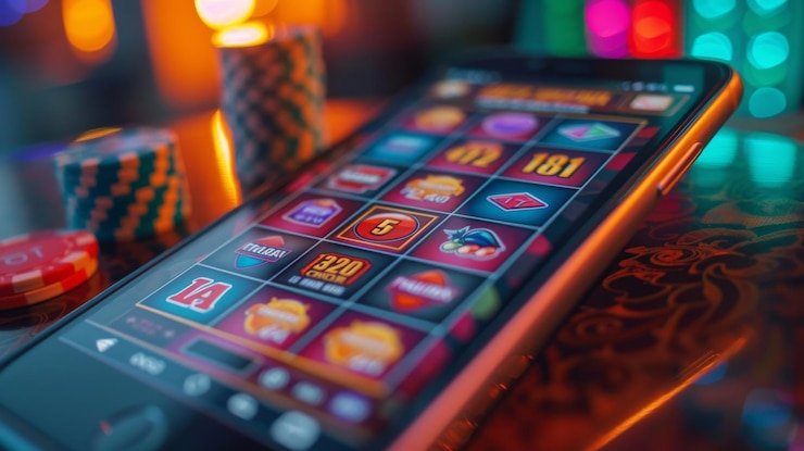 Antarmuka Gates of Olympus di big805 mobile dengan kontrol permainan dan tampilan putar
